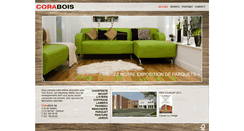 Desktop Screenshot of corabois.ch